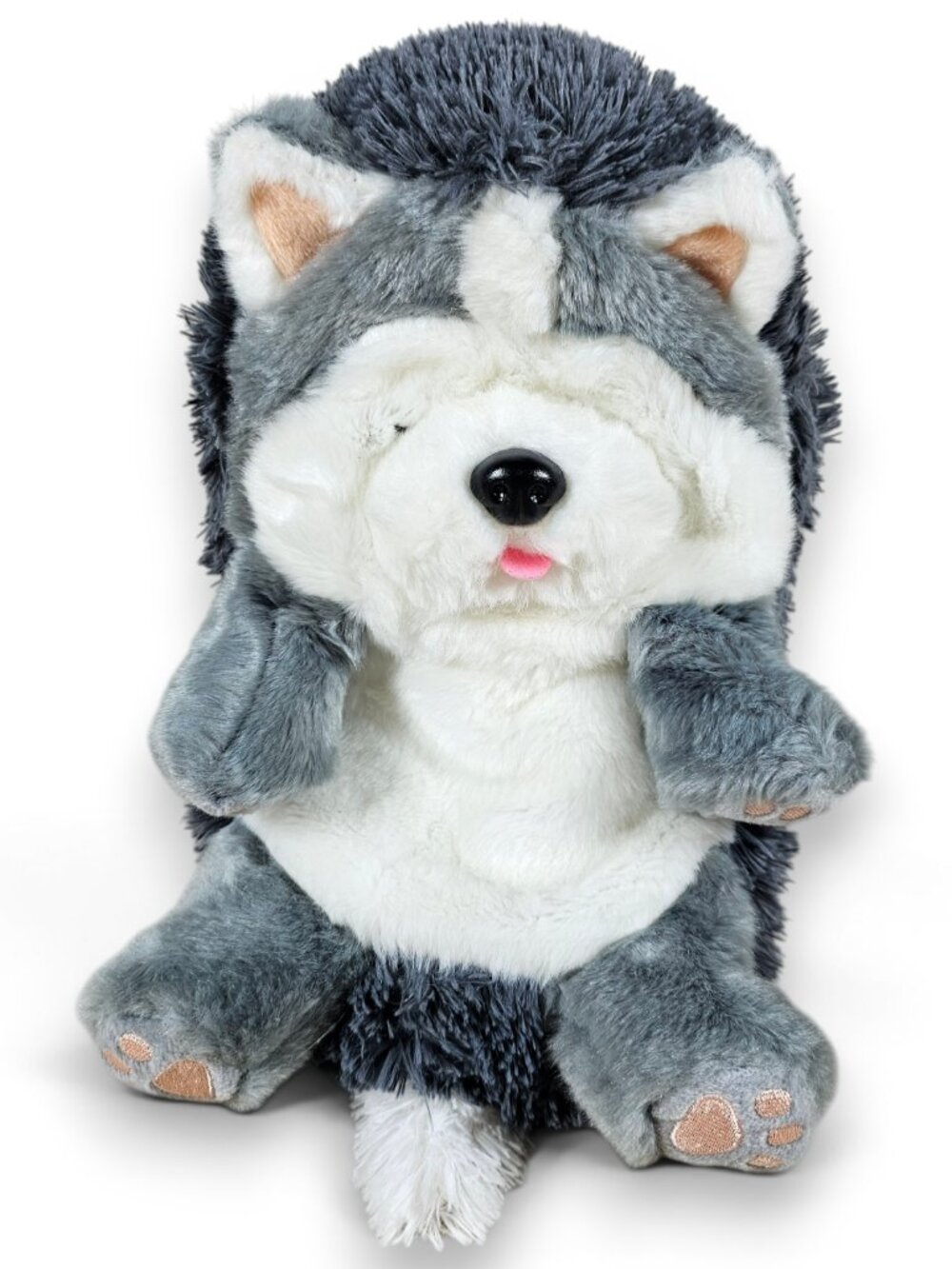 Jay at Play Shhh Sneak a Peek Puppies Siberian Husky Dog Plush Stuffed Toy 2016
